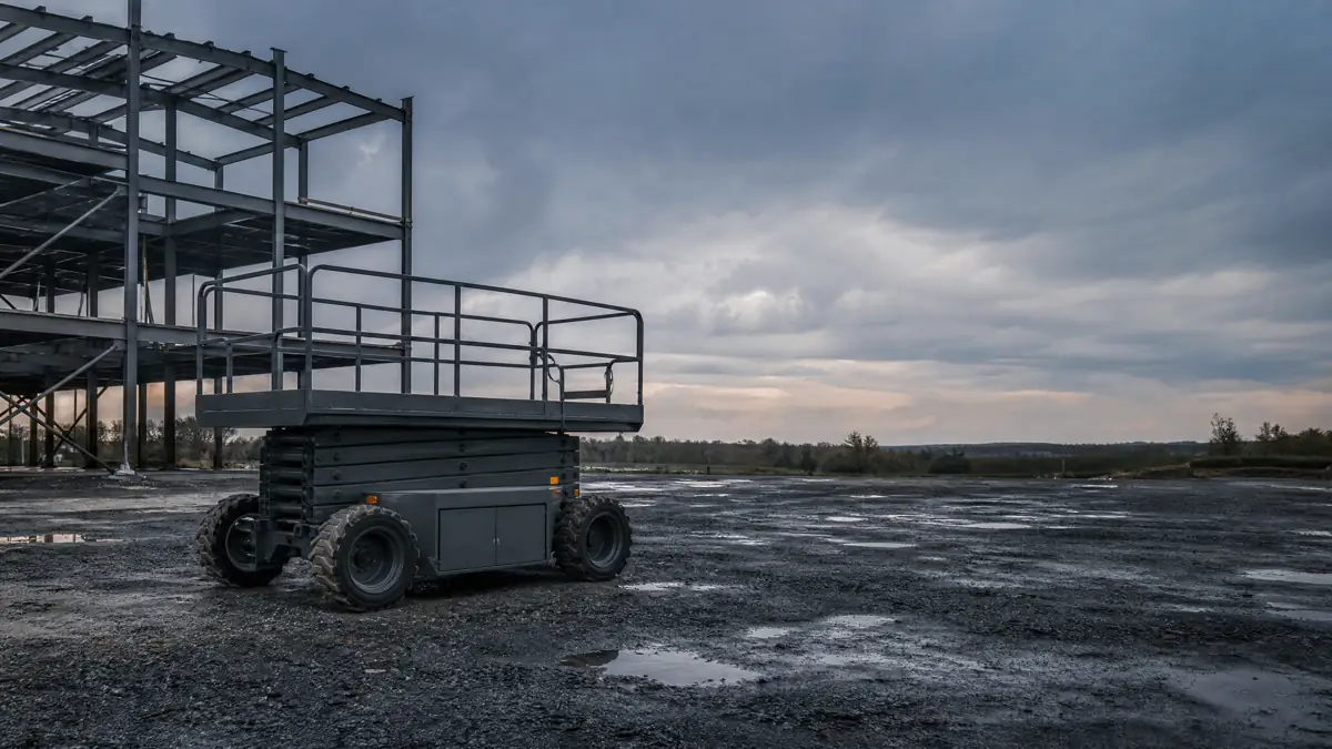 Rough Terrain Scissor Lifts jobsite access in Fort Wayne
